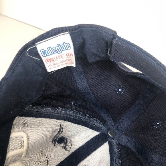 NYPD‎ Adjustable Hat Cap Blue White Embroidered Letters Collegiate - Picture 6 of 6